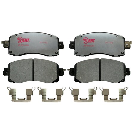 R/M Brakes BRAKE PADS OEM OE Replacement Hybrid Technology Includes Mounting Hardware EHT2230H